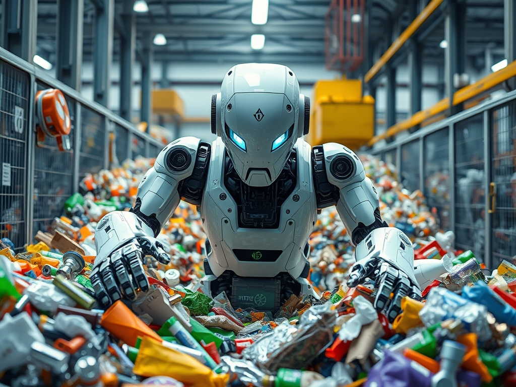 Revolutionizing Recycling with AI Sorting Robots