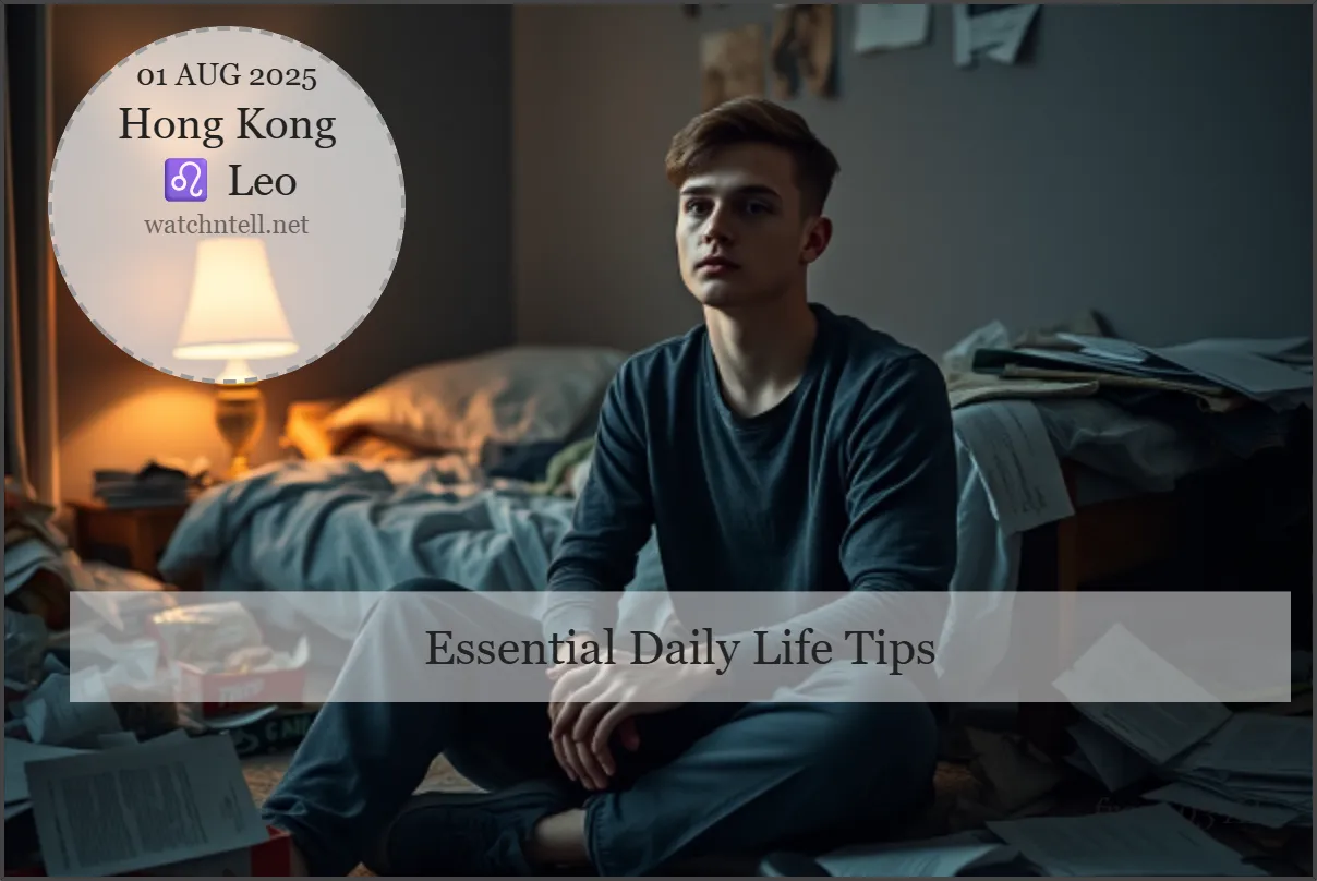Essential daily life tips