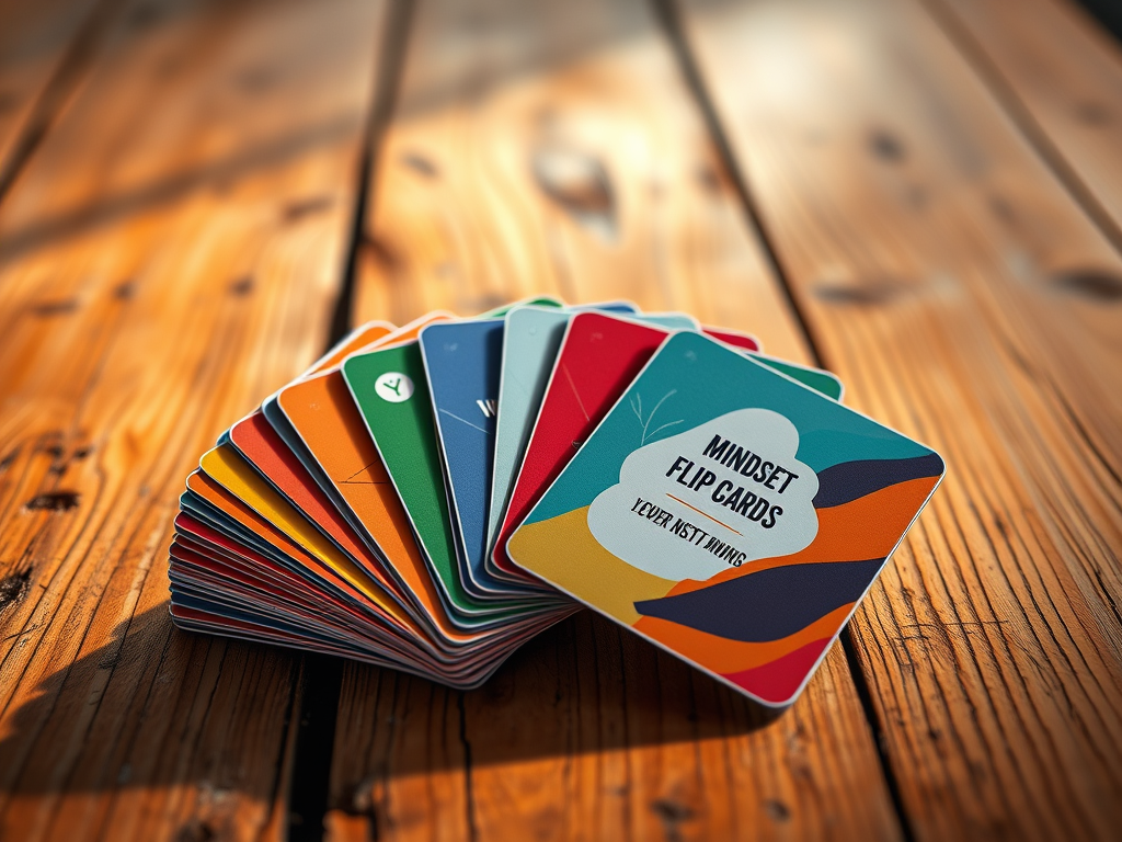 Empower Your Thoughts with Mindset Flip Cards