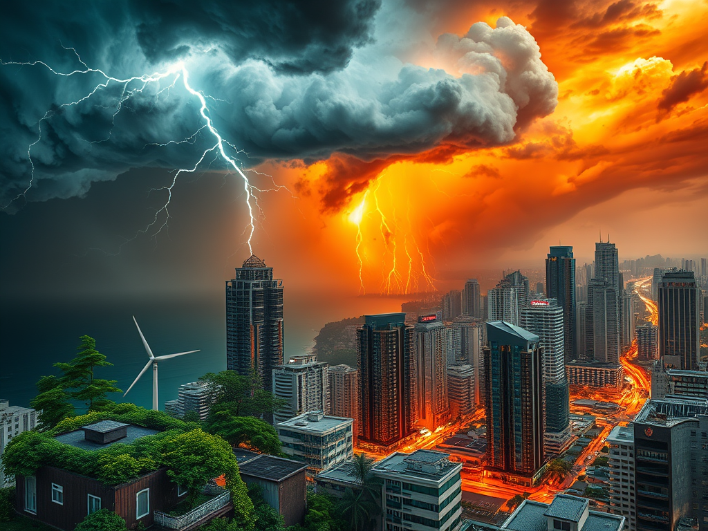 Exploring Climate Feedback: Typhoons and Heatwaves