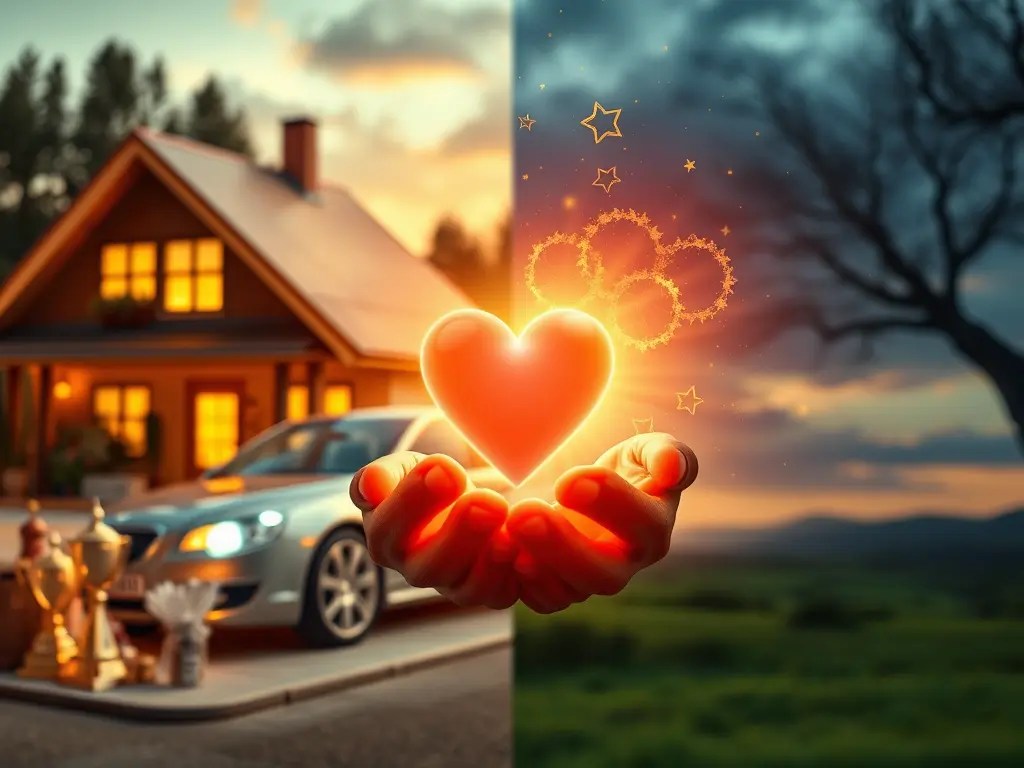 Tangible and Intangible Happiness